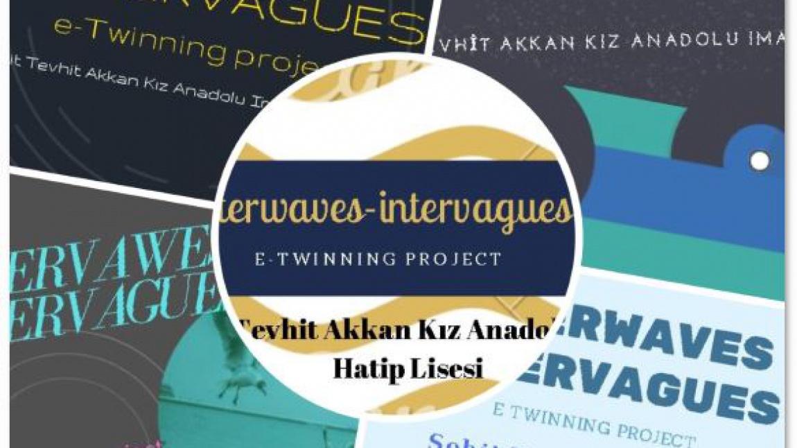 eTwinning ''Interwaves&Intervagues'' Projemizin Logolarını Tasarladık 