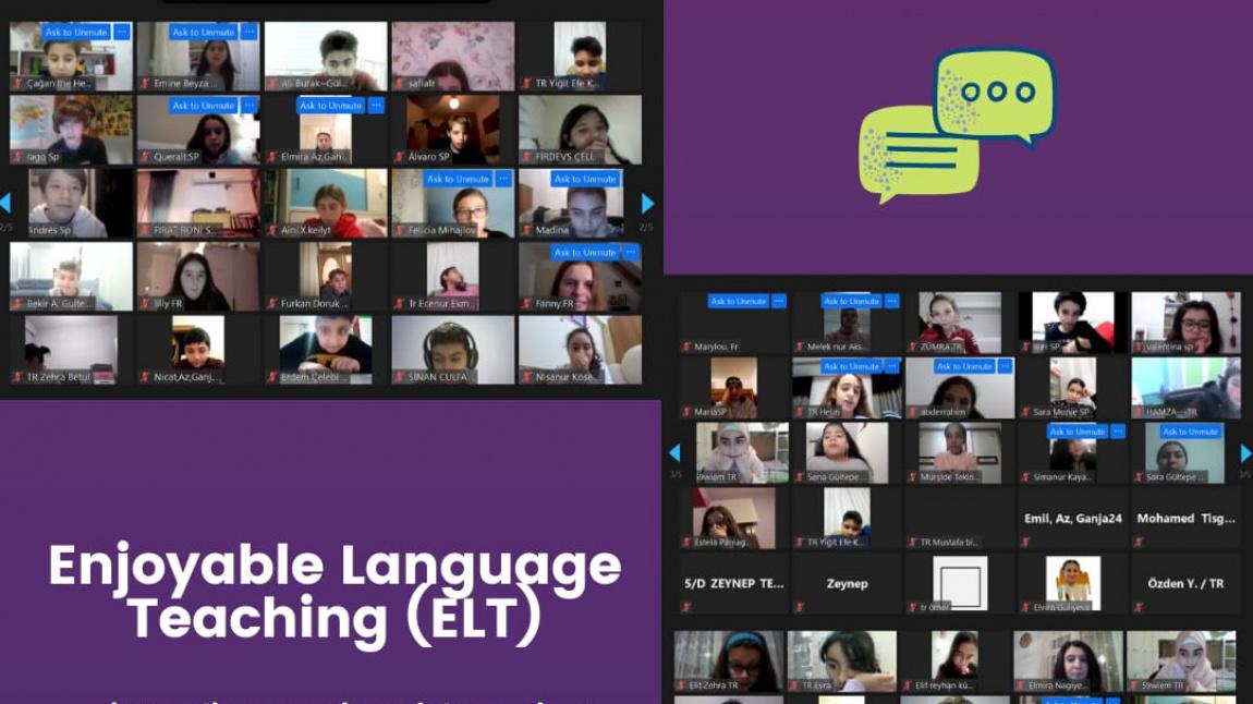 Enjoyable Language Teaching (ELT)- İlk Uluslararası Öğrenci Buluşması